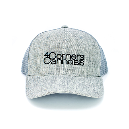 4 Corners Cannabis Merchandise Grey Hat