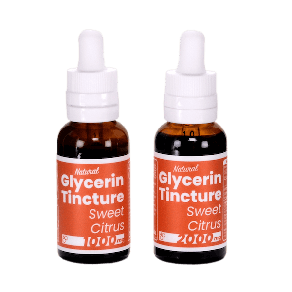 sweet citrus glycerin tincture